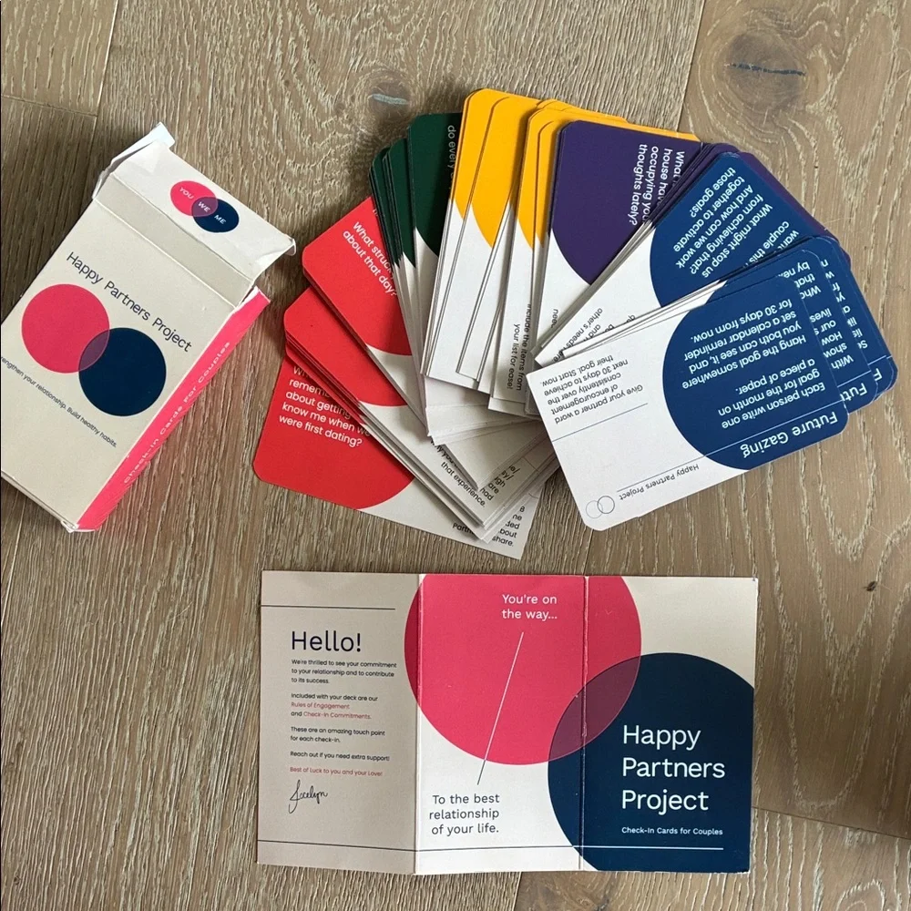 Happy Partners Project Card Set - Picture 3 of 3